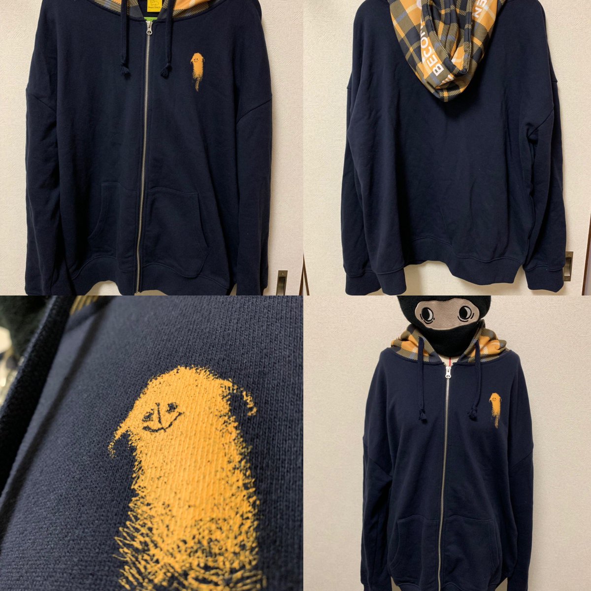 新品未使用 米津玄師 せきついくんパーカー 2019ツアー脊椎がオパール