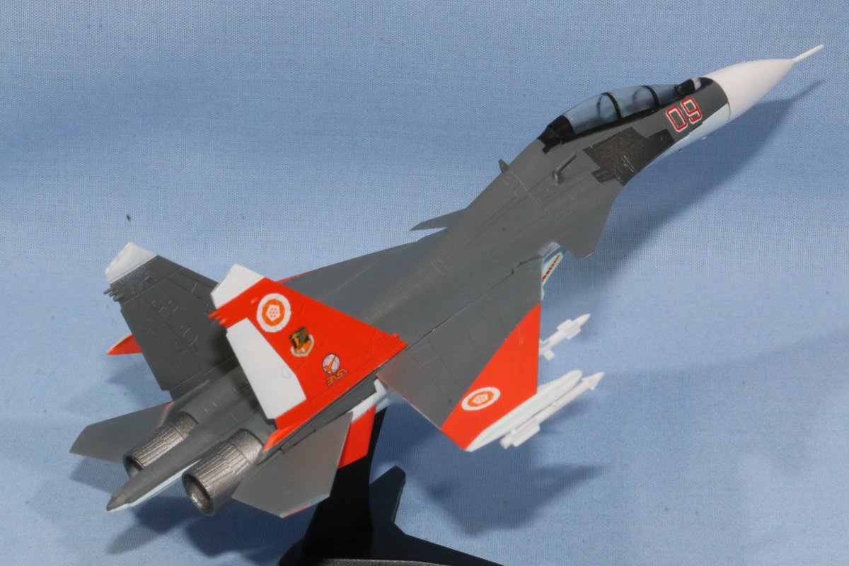 状況か…そうだな 少し心が躍るよ》 #エフトイズ 1/144 フランカー