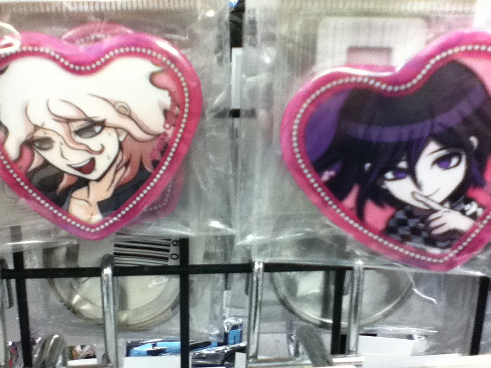 ダンガンロンパ セレスティア・ルーデンベルク テレ顔ハート缶バッジ