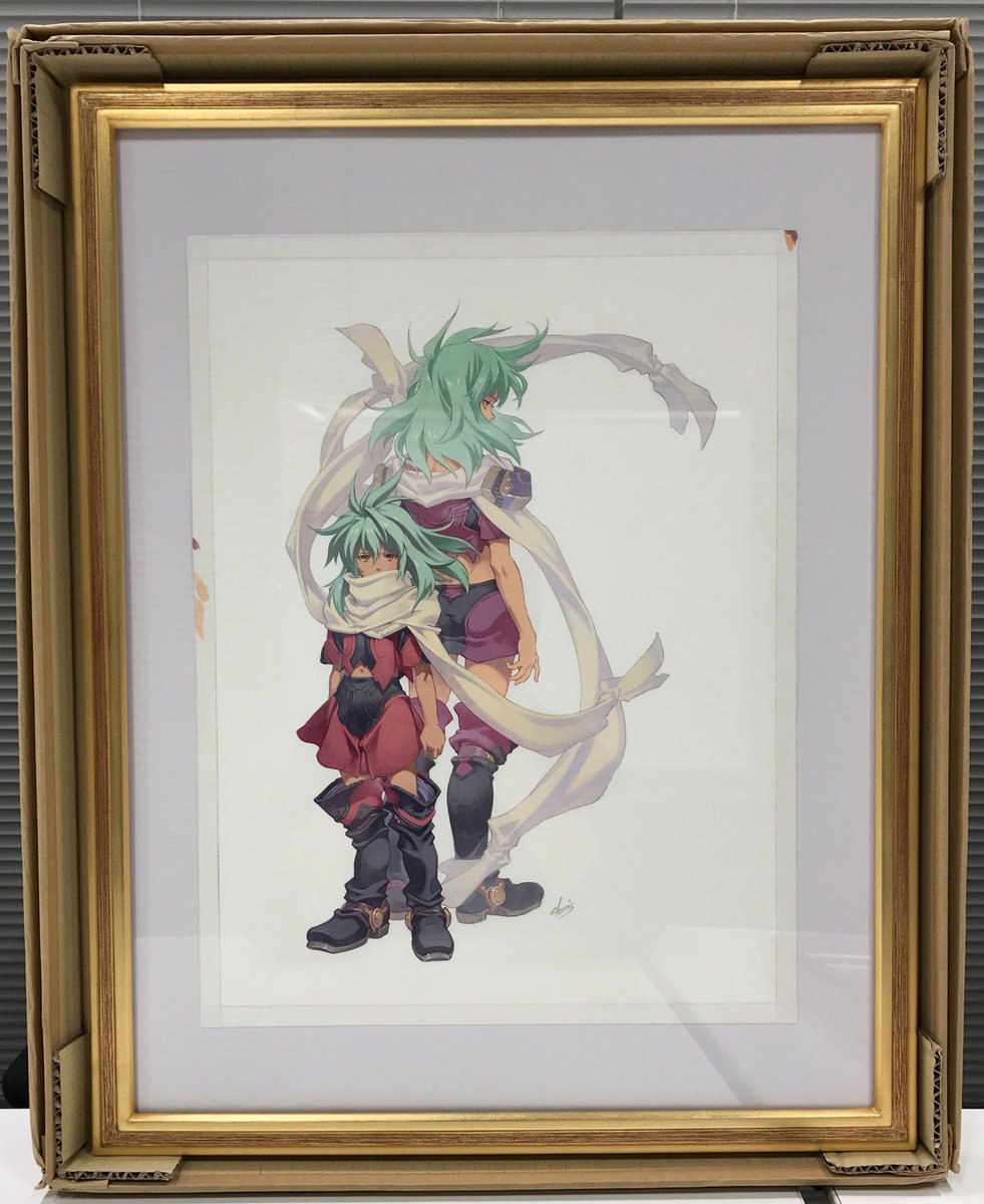 そしてリコともう一人……エメラダのイラストも田中久仁彦さんが完成させ