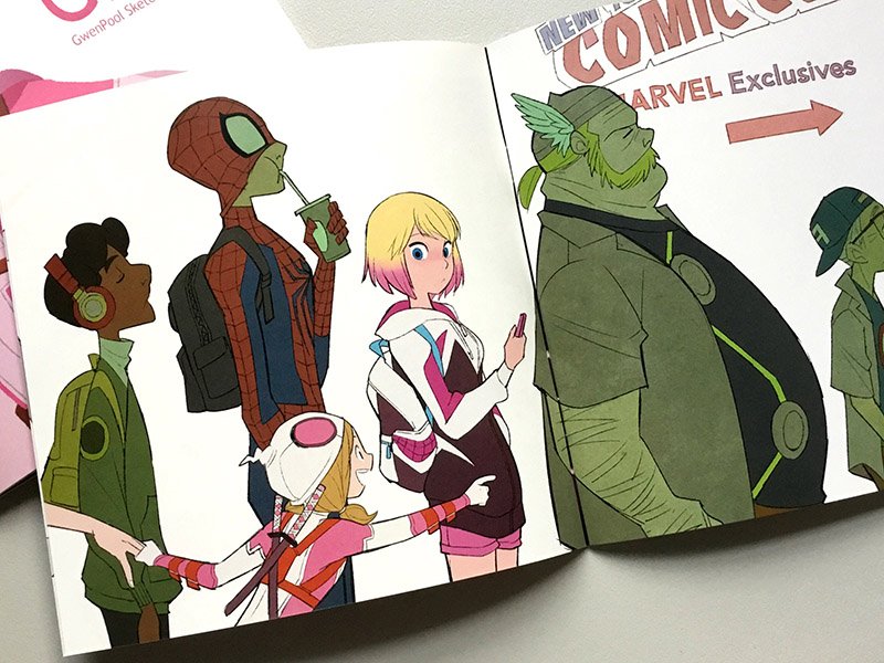 お知らせ】東京コミコンで出すスケッチブックができました！今年は