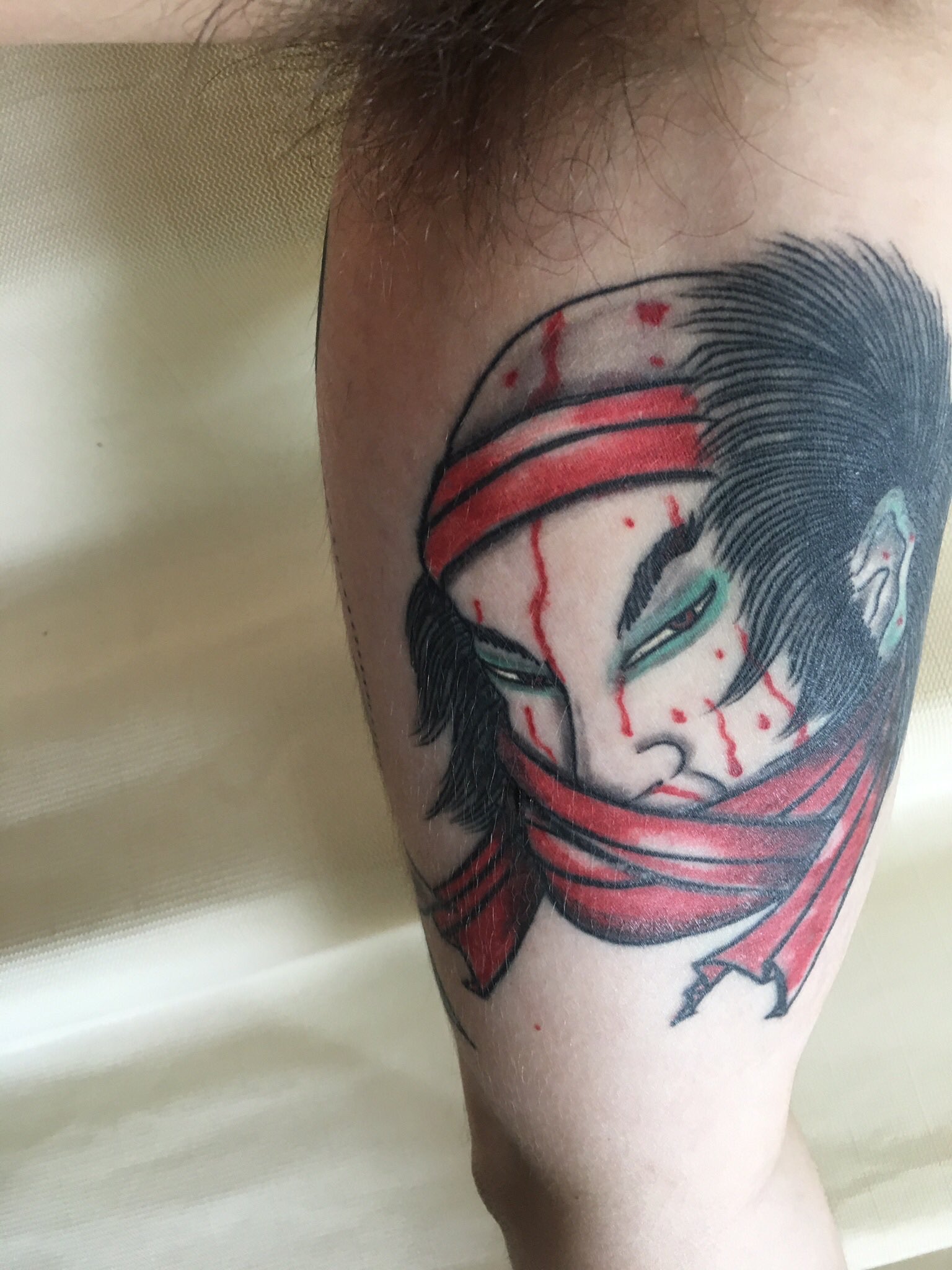 W2) 三代目彫よし 刺青本 生首図聚 [80] W2) 三代目彫よし 刺青本 生首