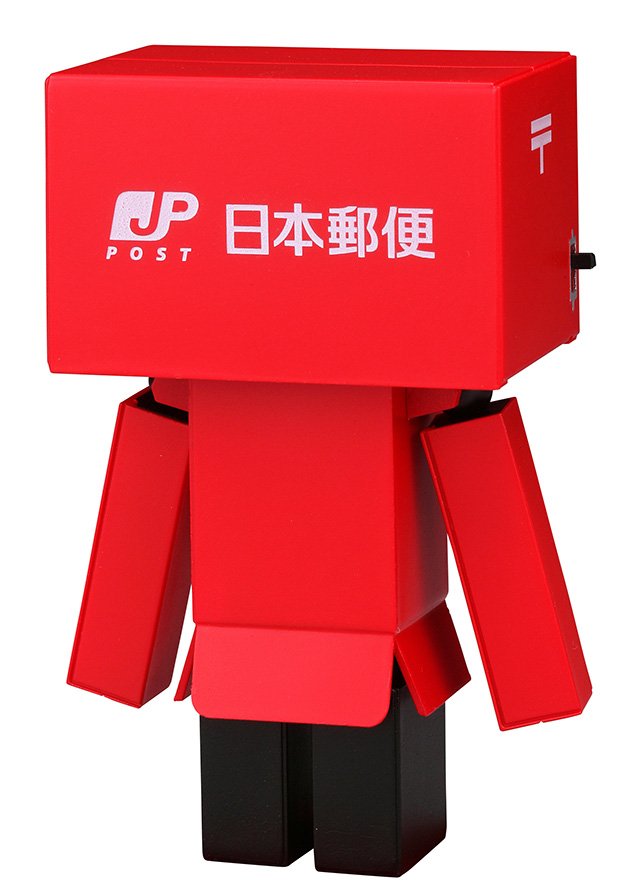 ゆうパックダンボー」に続く公式コラボ「郵便ポストダンボー」、本日1