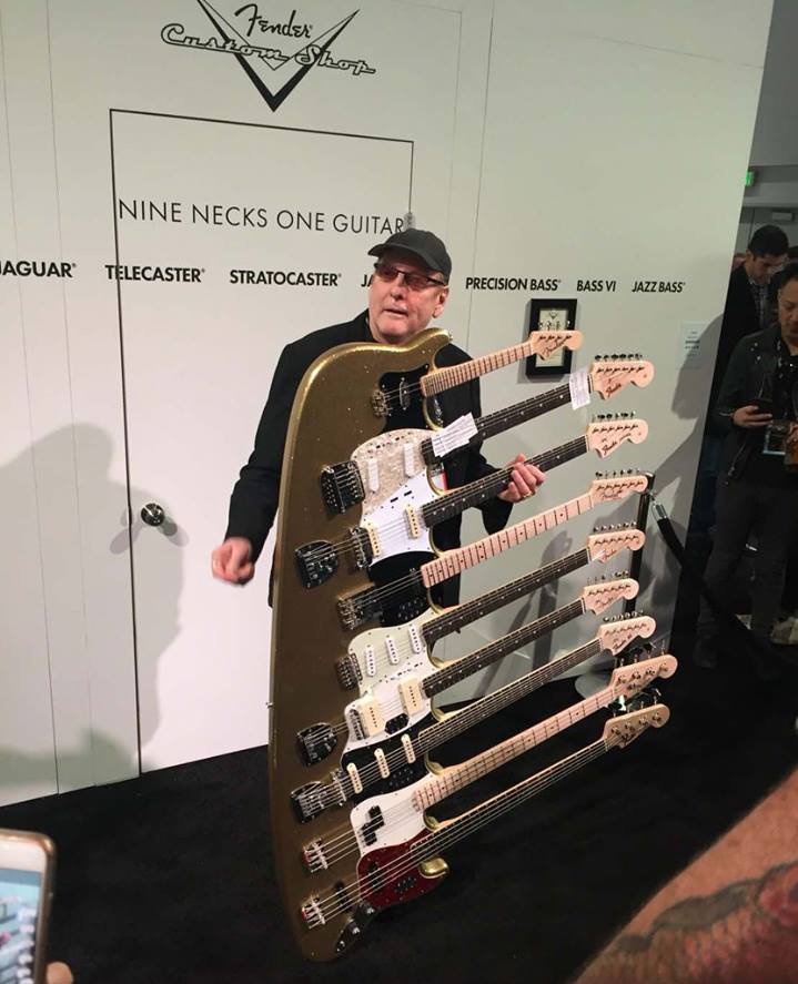 俄然注目を集めていた「NINE NECKS ONE GUITAR」ですが、先日Cheap