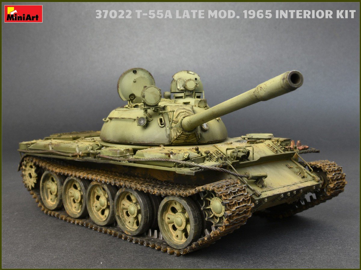 3月下旬予約】 1/35 T-55A 後期型 Mod.1965 (内部再現) インテリア