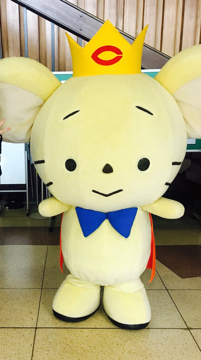 oO（本日、中央大学様にお邪魔しましたところ、マスコットキャラクター