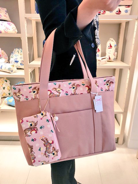 フェイラー銀座本店】ツンツンバンビーノドット柄マザーズバッグが新