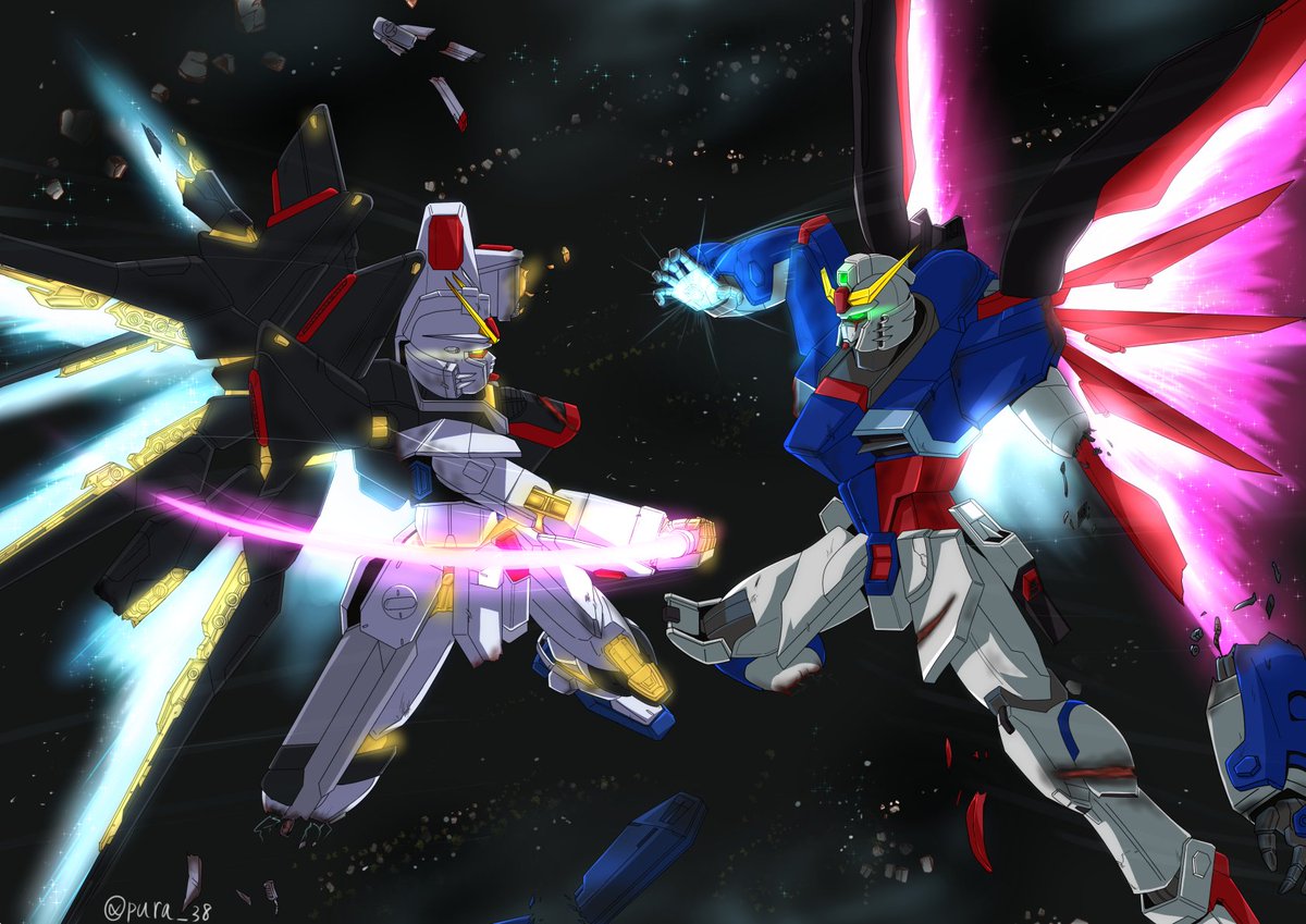 デスティニーVSストライクフリーダム ガンダムSEED DESTINYの最終決戦