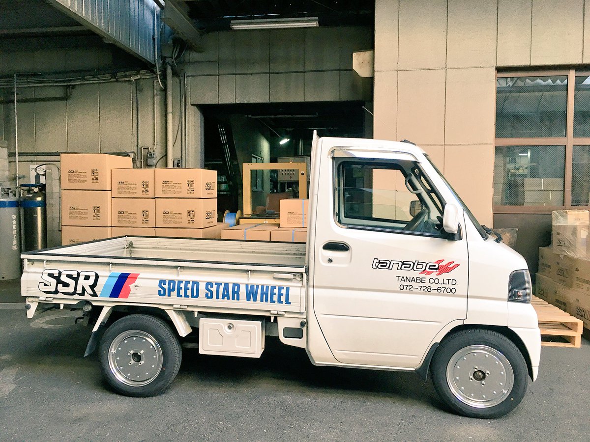 働くクルマ #1円玉ホイール #MK1 #スピードスター #SSR #軽トラ