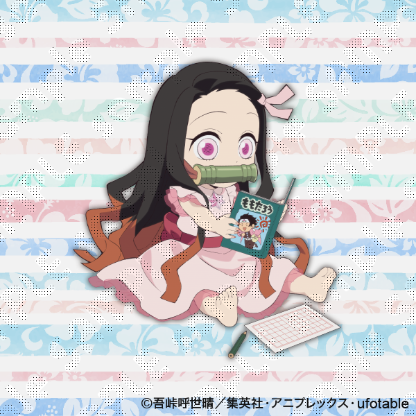 竈門禰豆子 スタンディPOP原画版 ダイニング　書き下ろしイラスト 鬼滅の刃