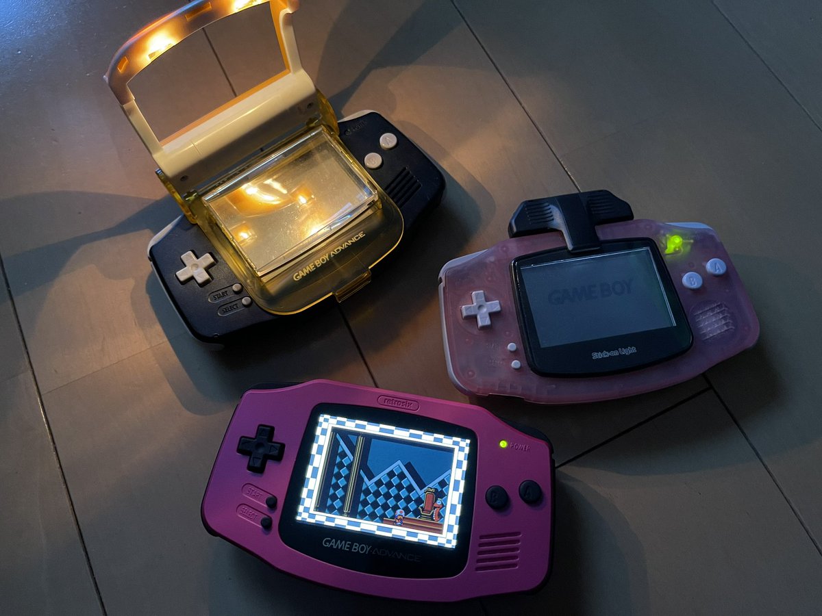 LightBoy Advanceや貼るだけバックライト（実はフロントライト）から20