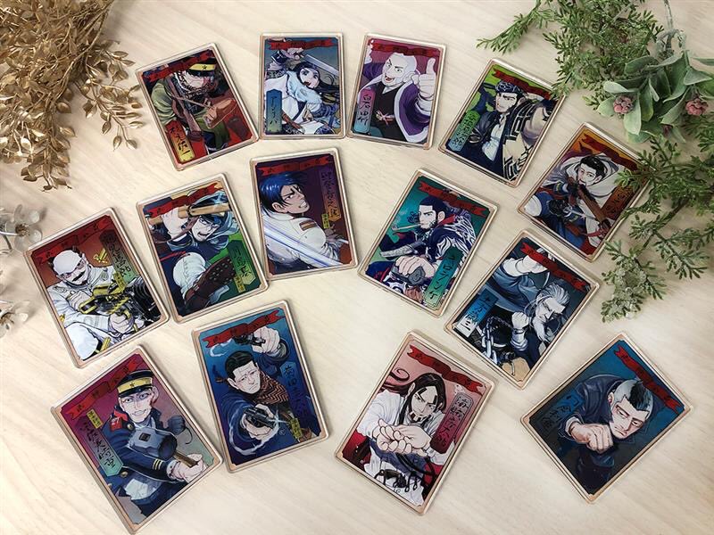 【週末sale】ゴールデンカムイ ステータスカード コンプリート14種 ゴールデンカムイ』ステータスカードコレクション（全14種） | j