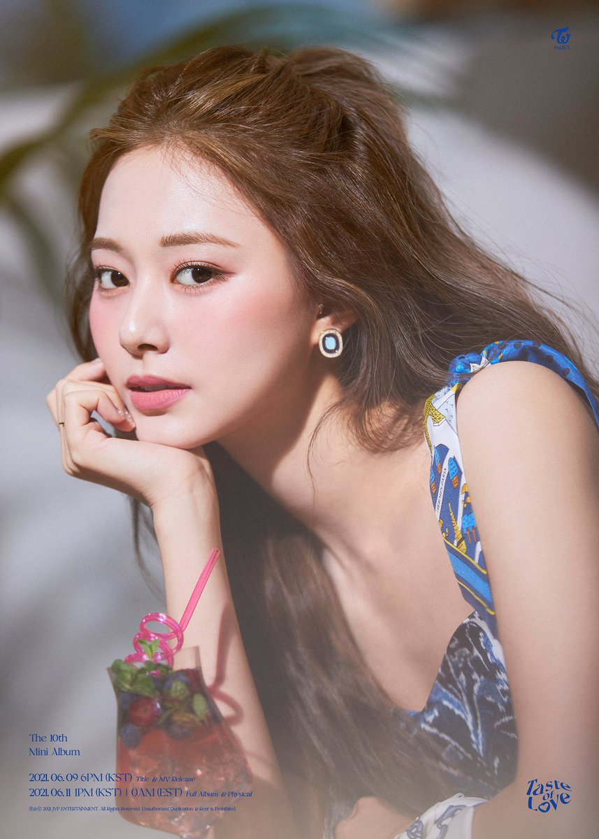 TWICE、ミニ10集「Taste of Love」でカムバック Taste コンセプト