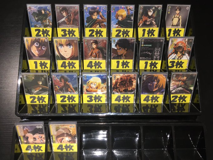 ヴァイスシュヴァルツ 進撃の巨人 8風 デッキ パーツ付き ヴァイス