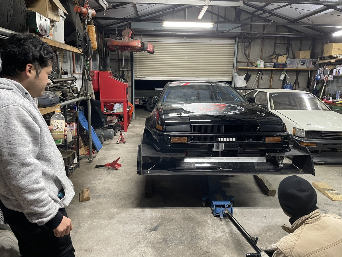 GUNMA-17「福ちゃん、AE86空力で速くしてくれ！」 空力博士「よし