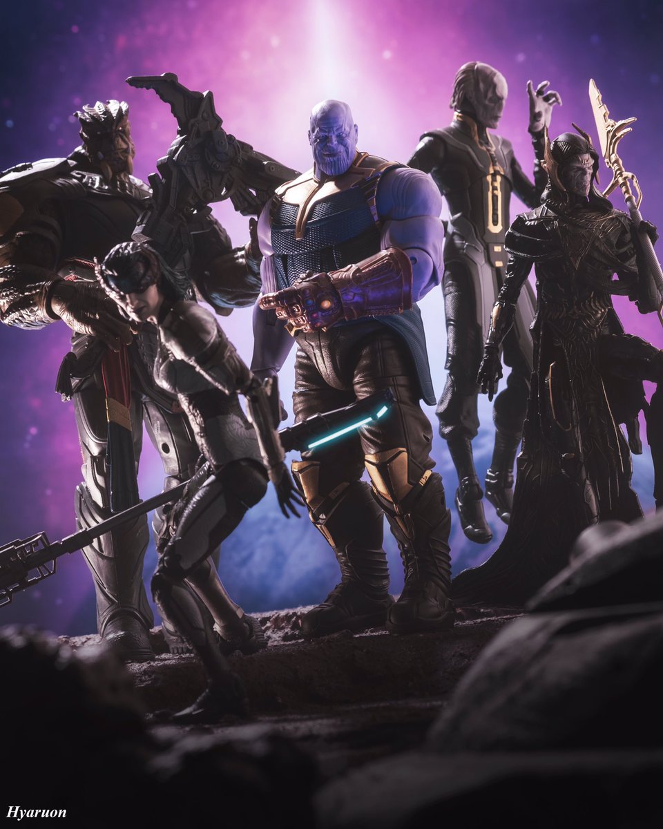 サノス&ブラックオーダー』 #オモ写#マーベルレジェンド #xt4