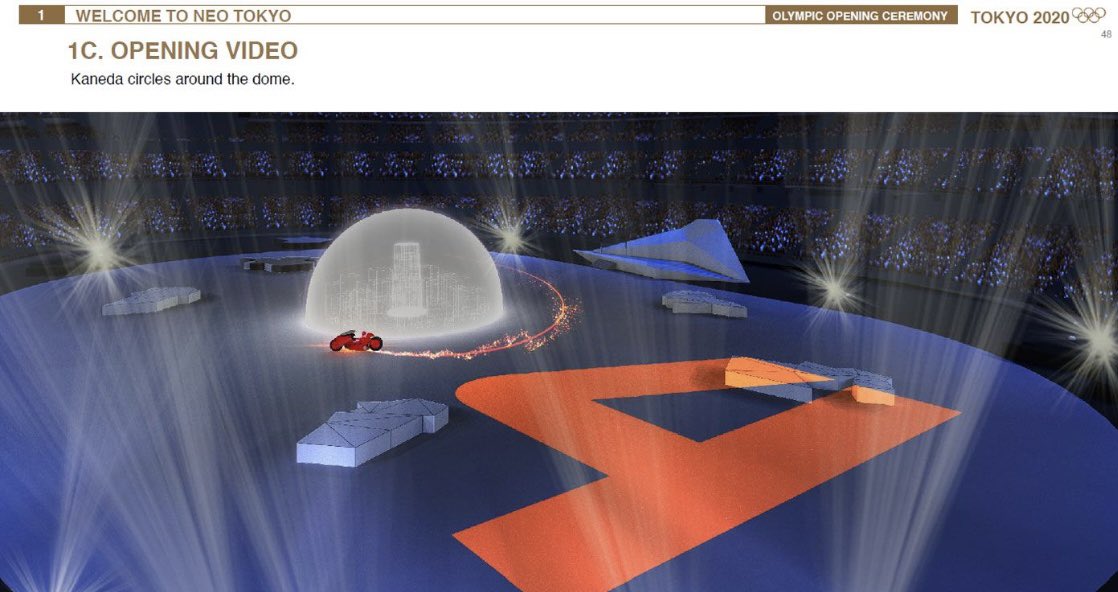 金田バイクと東京オリンピック】 東京五輪開会式の執行責任者だった