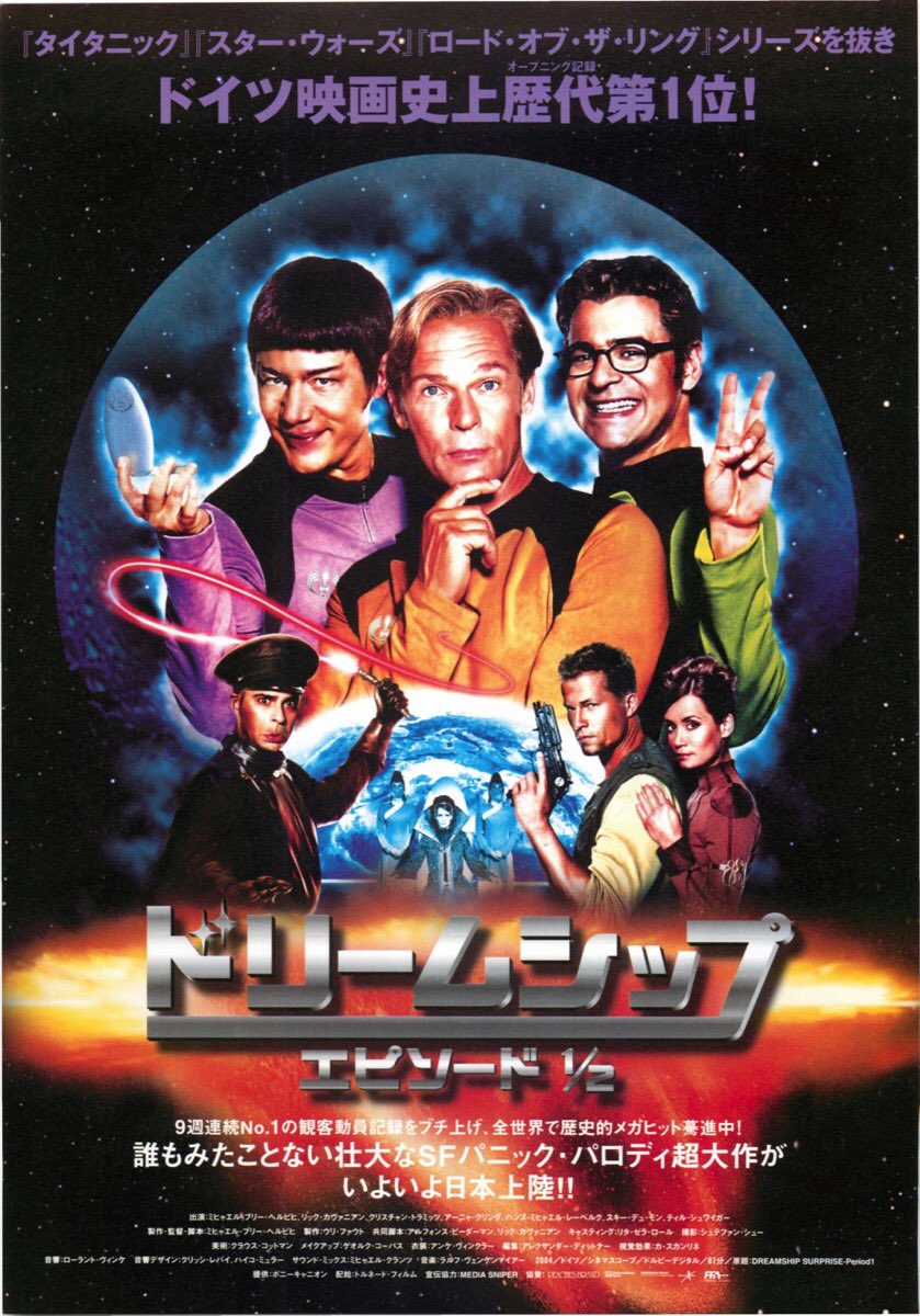 ドリームシップ エピソード1/2」（2004年：独） スター・ウォーズと