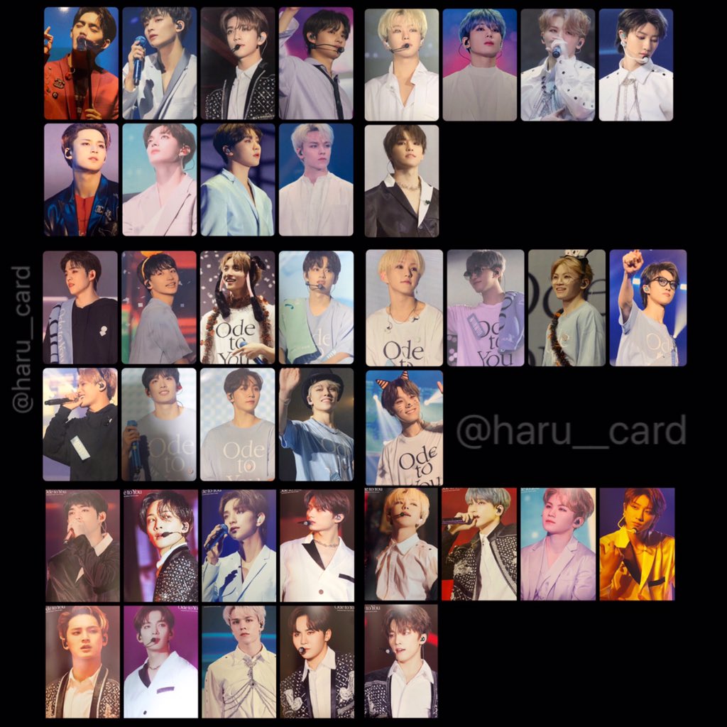 セブチ seventeen ソウルコン トレカ ode to you ソウルコン