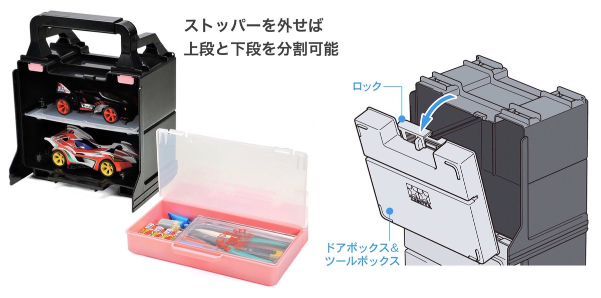 新製品】『ポータブルピット (ピンク) 』ミニ四駆ステーション限定発売