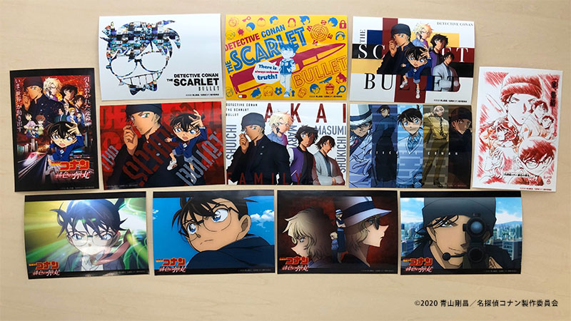 劇場版『名探偵コナン #緋色の弾丸』公開を記念し、キャラクター