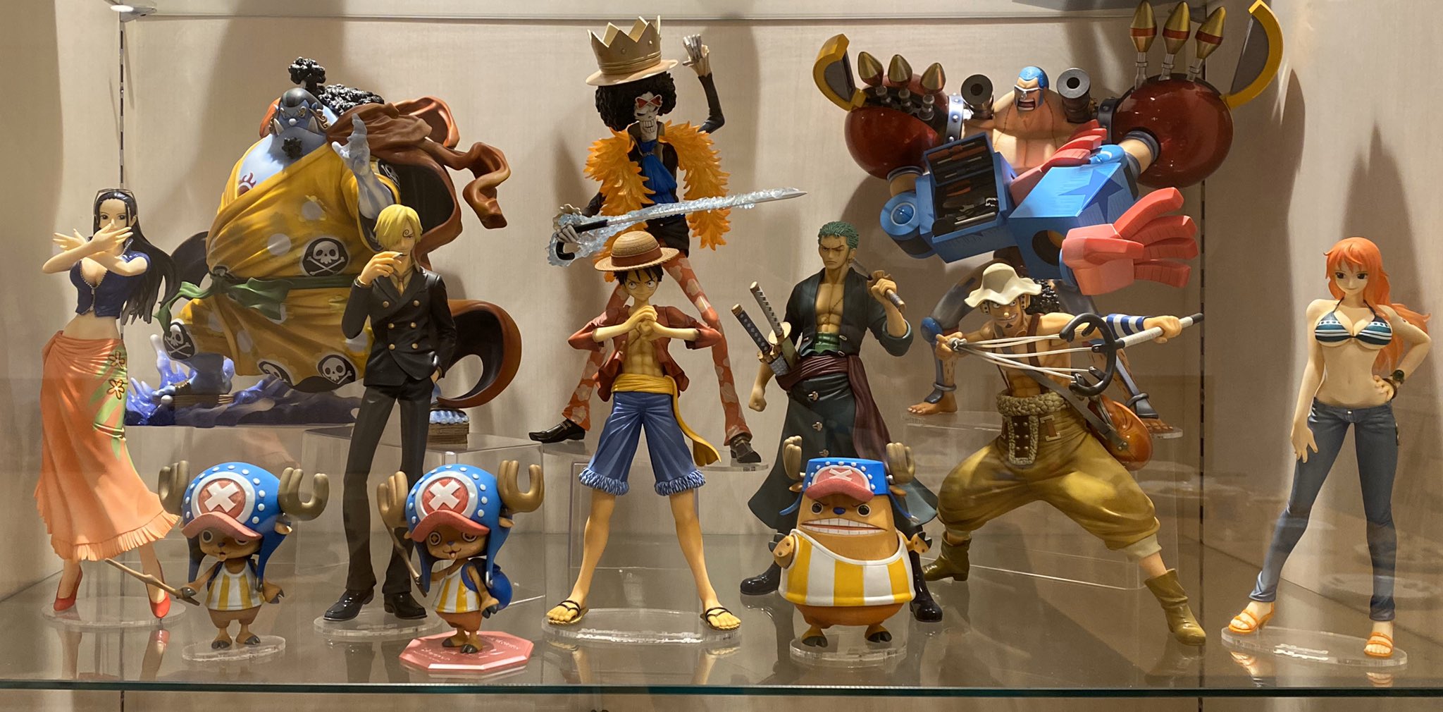 ワンピース pop まとめセット 麦わら一味 ジンベエエース フィギュア