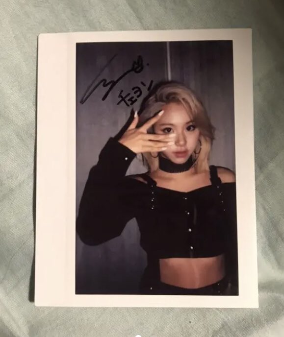 TWICE ENEMY タワレコ 直筆サイン入りチェキ チェヨン TWICE ENEMY