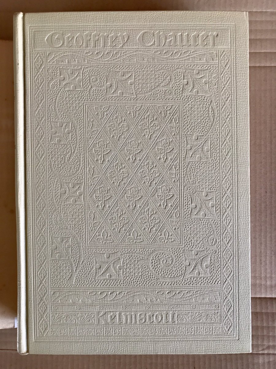 ウィリアム・モリスの傑作。ケルムスコット・プレス刊『ジェフリー