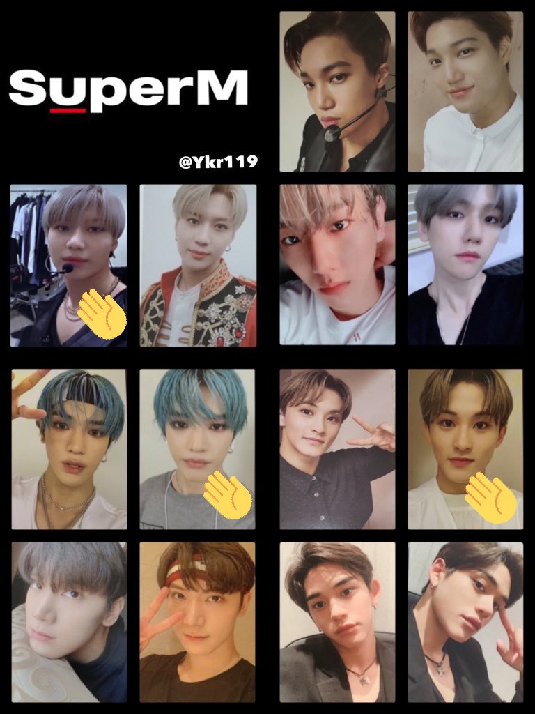 SuperM スパエム NCT127 iPhoneケース トレカ テヨン SuperM スパエム