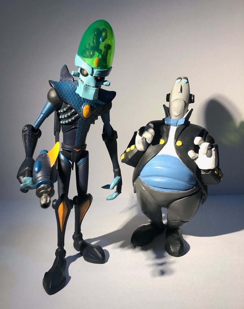 ついでに、 10年以上前に作ったローレンスフィギュアを発掘したので