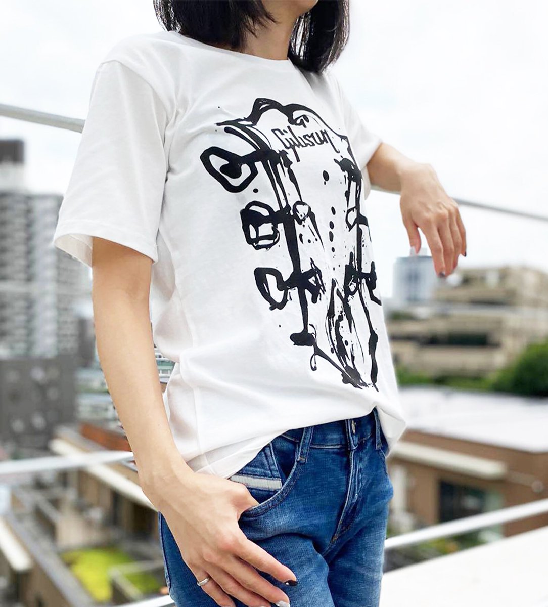 B'z Gibson コラボTシャツ　M