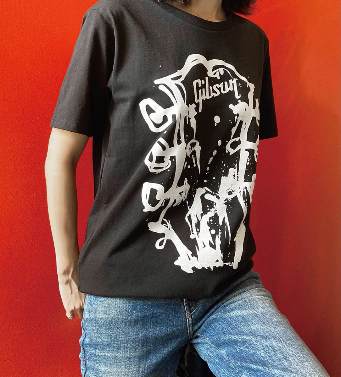 コラボTシャツ　M Gibson B'z