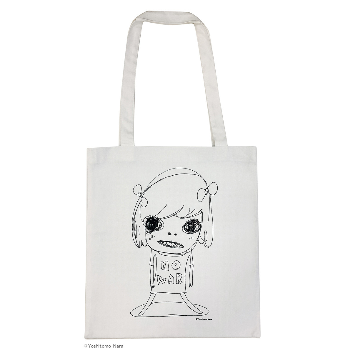 奈良美智のトートバッグ2種がミュージアムショップに入荷しました