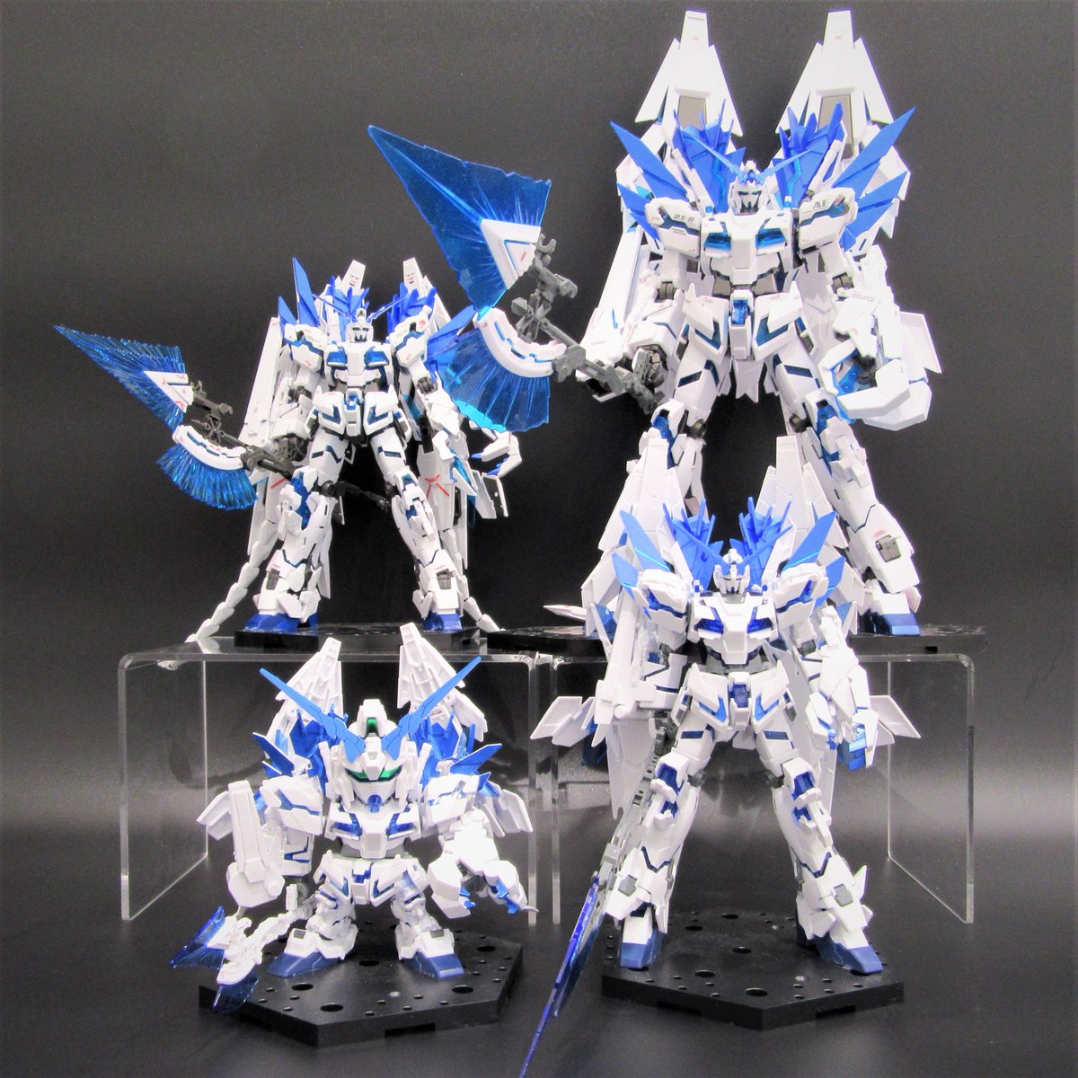 商品紹介】 『ユニコーンガンダムペルフェクティビリティ』 SD、HG、RG