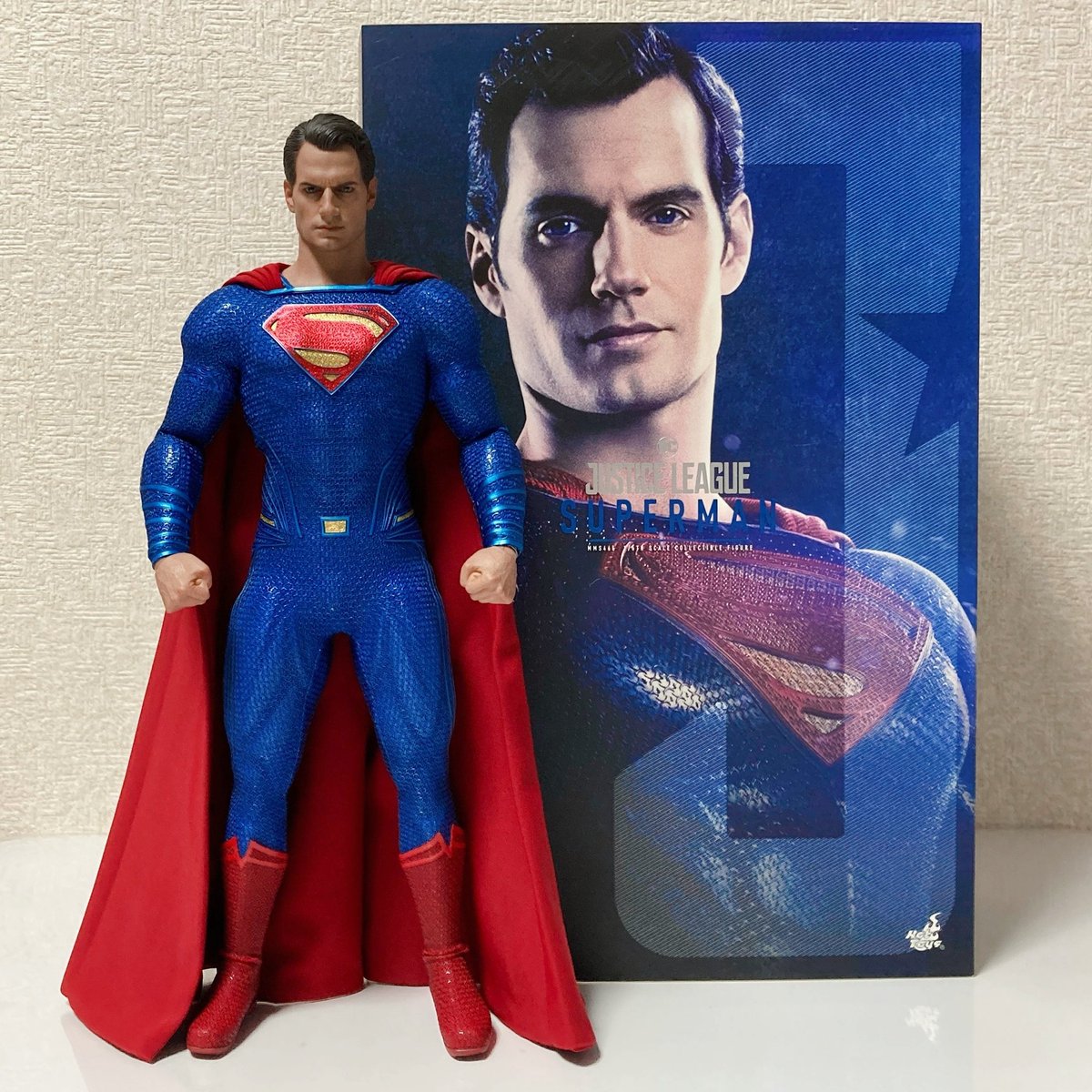 ホットトイズのジャスティスリーグ版スーパーマンをげっと😆BvSの