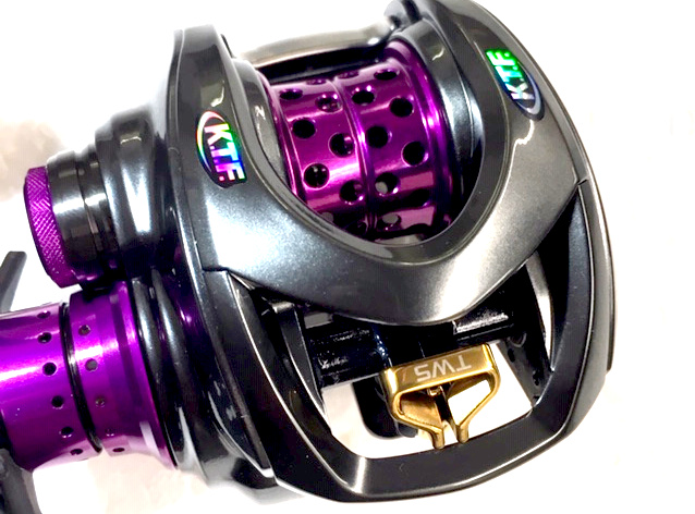 KTFフィネススプールKAHEN Daiwa 24スティーズ 用パープル 32φ KTF