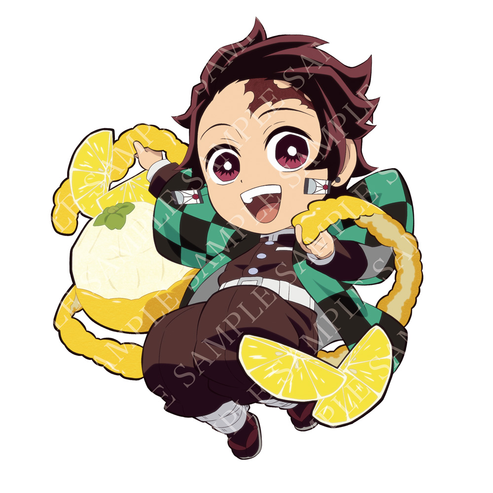 72個セット 竈門炭治郎 鬼滅の刃　柱書き下ろしイラスト