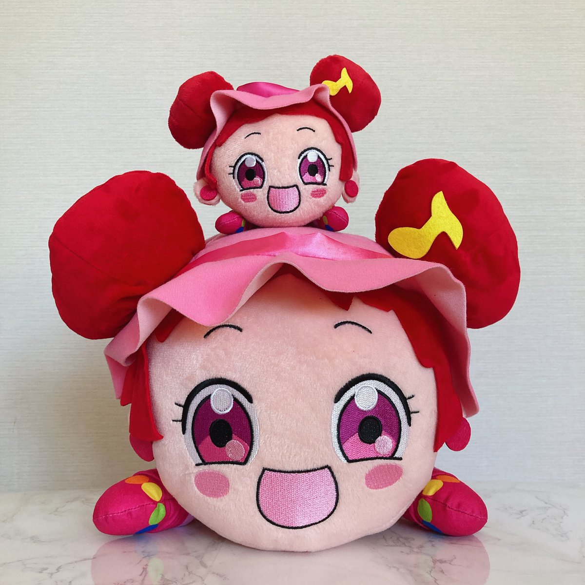 おジャ魔女どれみ 寝そべりぬいぐるみ vol.1 vol.2マスコット 新品 お