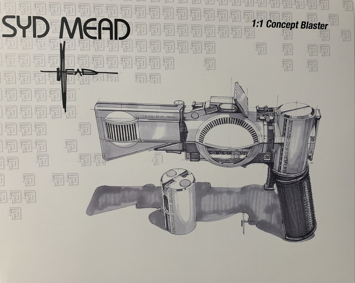 シド・ミード コンセプト ブラスター リドリー・スコット監督から「近