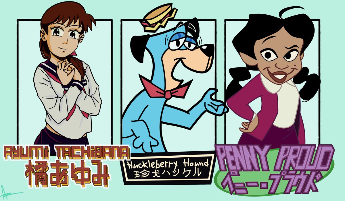 More character drawings #ハンナ・バーベラ #디즈니 #HannaBarbera