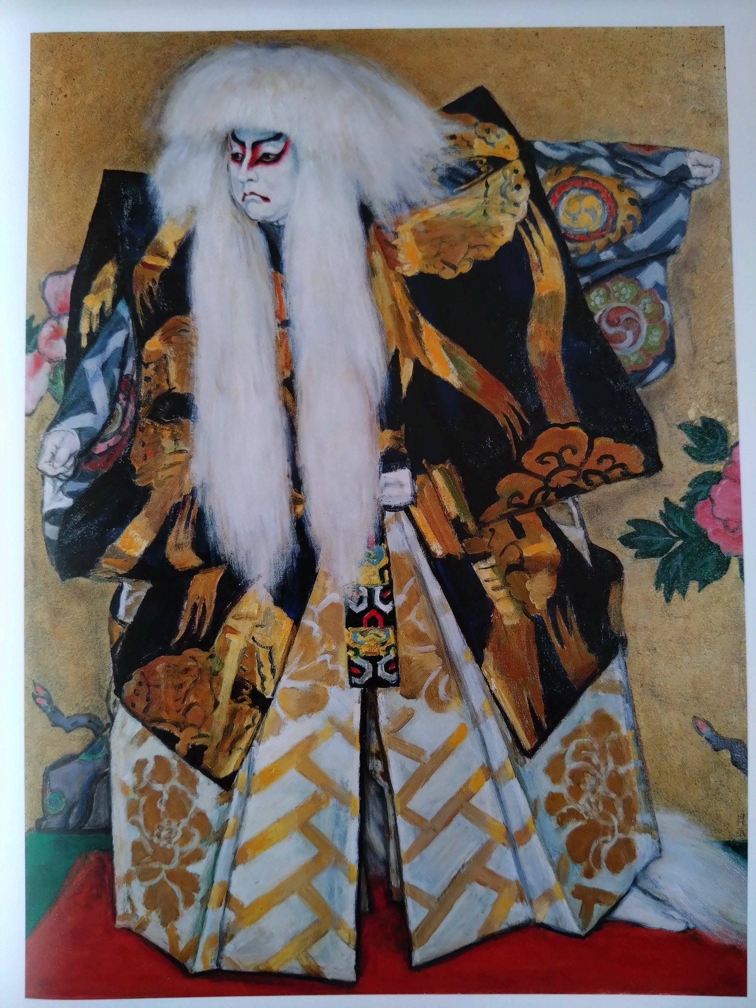 絵／絵画／歌舞伎絵／長谷川昇(はせがわのぼる)の一枚 絵／絵画／歌舞