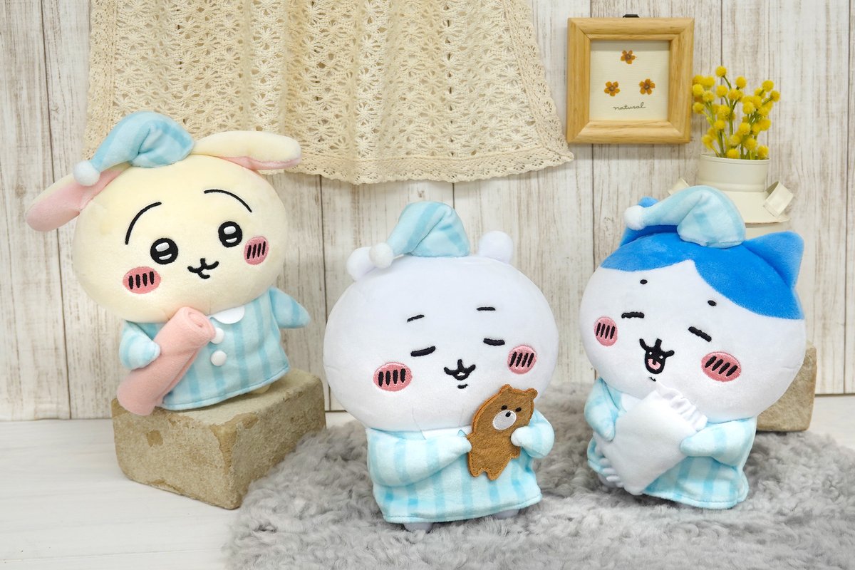 ぽてたまぬいぐるみ #ちいかわ/ハチワレ/うさぎ パジャマ』 9月20日(水
