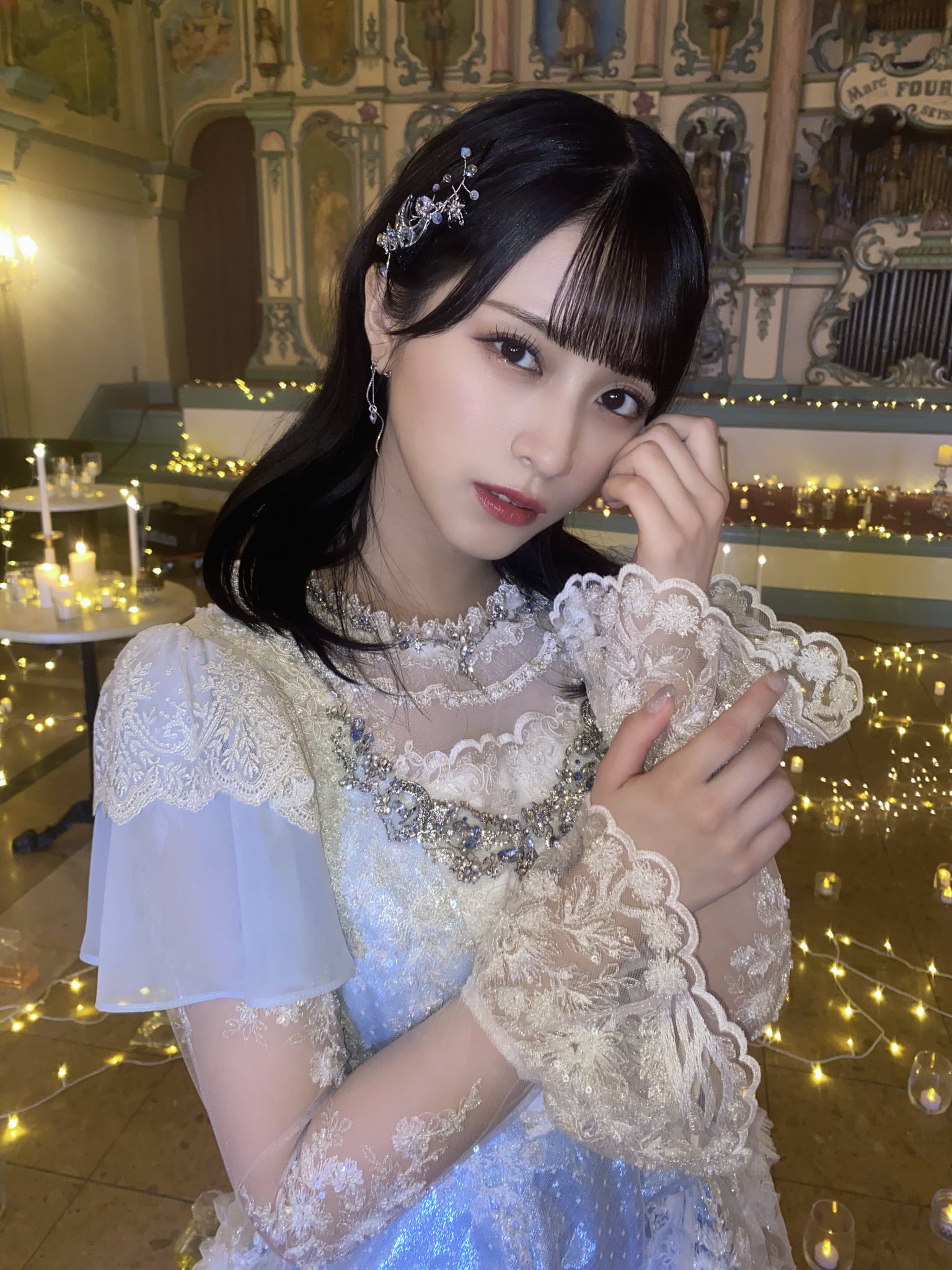 LOVE 佐々木舞香 生写真 直筆 チュウ ラストノートしか知らない