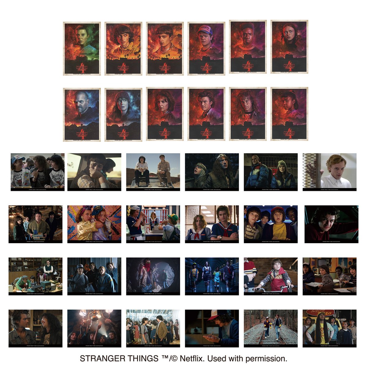 STRANGER THINGS POP UP STORE】 📢新商品紹介📢 □ブロマイド