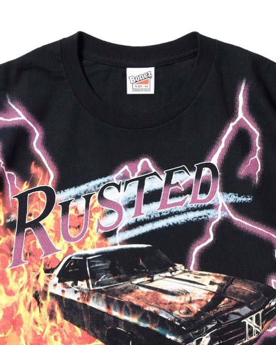 Tour Goods 公開】 Rusted Car- Tee① PRICE:¥12,000- (in tax