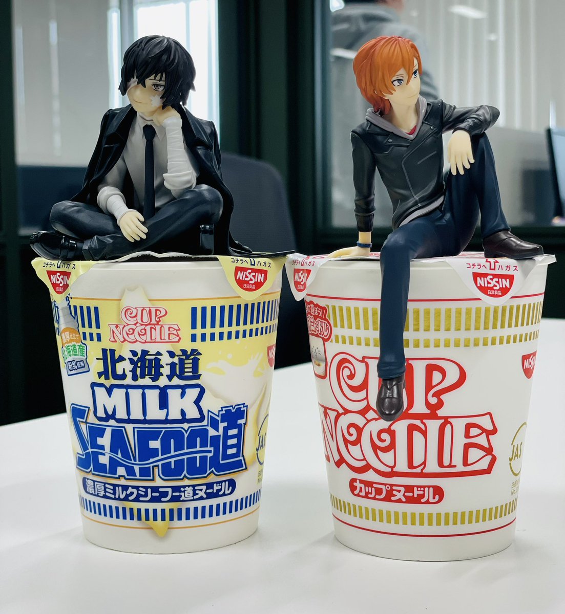 雑文】フリューさんから「ぬーどるストッパーフィギュア」太宰治、中原