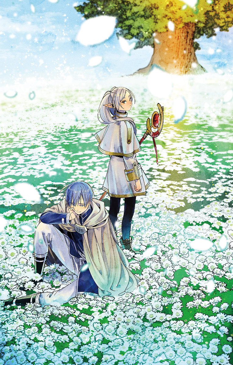 複製原画第七弾 「花畑」　A4サイズ 『葬送のフリーレン』