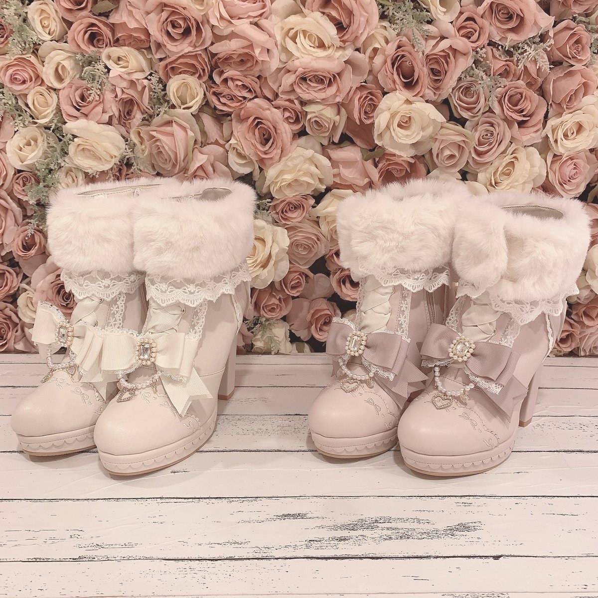 ͙*🍓LIZ LISA ラフォーレ原宿店🍓‧͙* 定番ショートブーツにNew