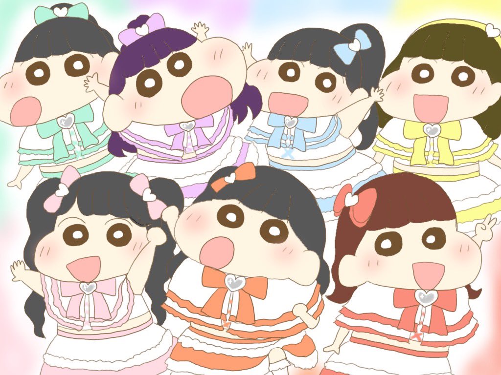 fruitszipper × クレヨンしんちゃん✍🏻💗 #fruitszipper #松本かれん