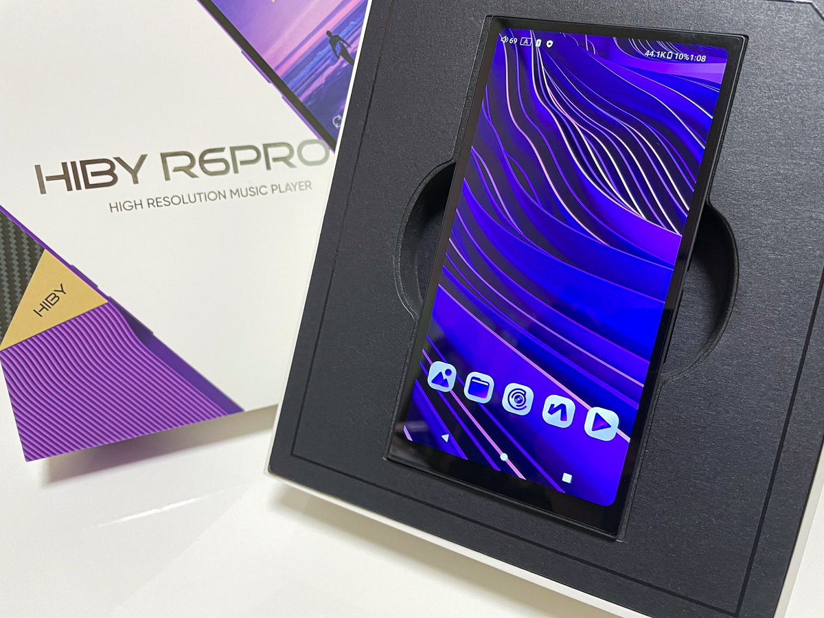 My New Gear Hiby R6 Pro II！📱 故障したRS6の代打としてだけど